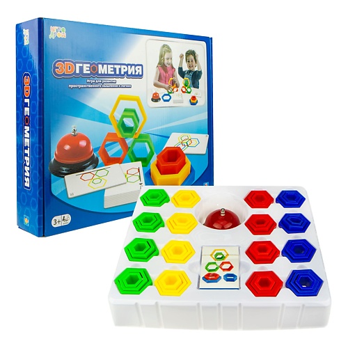 1TOY Настольная игра 3D Геометрия