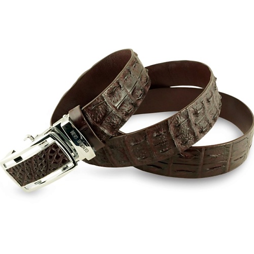 EXOTIC LEATHER GENUINE PREMIUM ACCESSORIES Мужской ремень из натуральной кожи крокодила