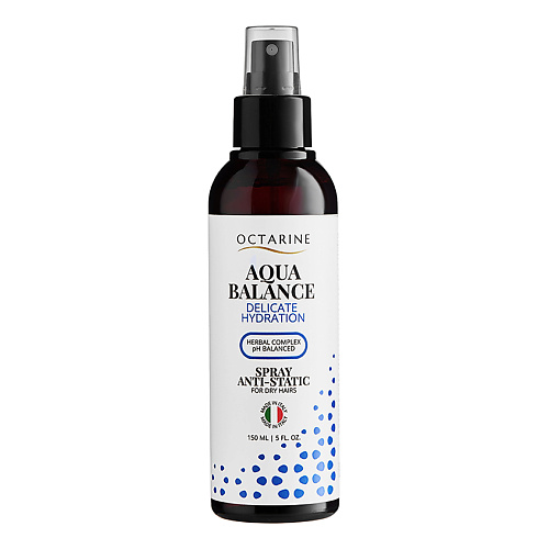 OCTARINE Увлажняющий cпрей для сухих волос Aqua Balance Delicate Hydration Spray Anti-Static 150