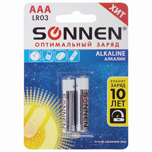SONNEN Батарейки Alkaline