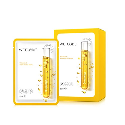 WETCODE Набор освежающих масок для лица с Витамином С 125