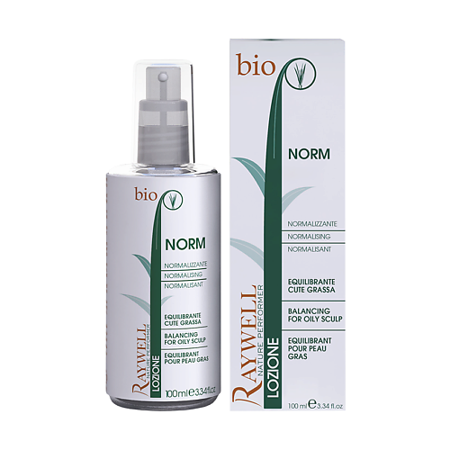 RAYWELL Лосьон Bio Norm регулирующий жирность кожи головы 100