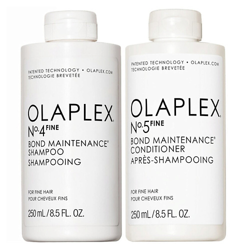 OLAPLEX Набор шампунь № 4 и кондиционер № 5 Fine Bond Maintenance