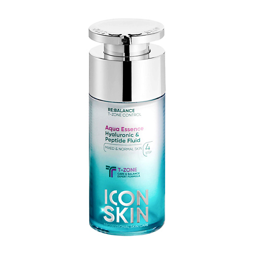 ICON SKIN Увлажняющий флюид с пептидами и гиалуроновой кислотой AQUA ESSENCE 30