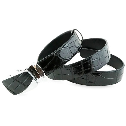 EXOTIC LEATHER GENUINE PREMIUM ACCESSORIES Ремень мужской из натуральной кожи с живота крокодила