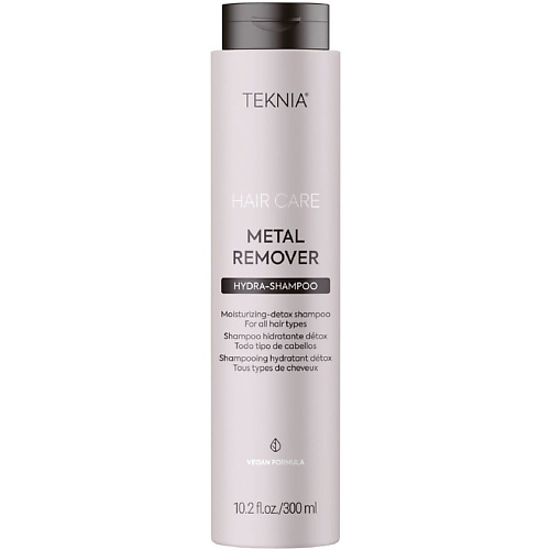 LAKME Детокс-шампунь увлажняющий для волос против металлов и кальция Teknia Metal Remover Hydra Shampoo Moisturizing – Detox Shampoo For All Hair Types 300