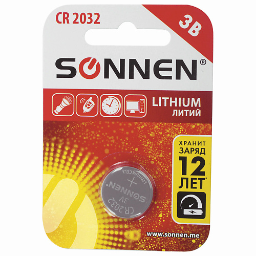 SONNEN Батарейка Lithium