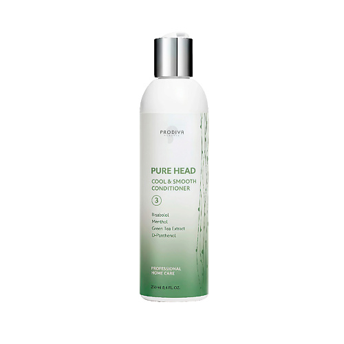 PRODIVA Кондиционер для жирной и чувствительной кожи головы Pure Head Cool & Smooth Conditioner 250