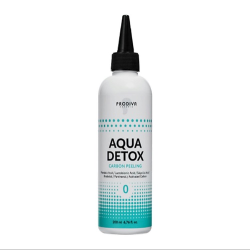 PRODIVA Пилинг-рефайнер или угольный эксфолиант Aqua Detox Carbon Peeling 200