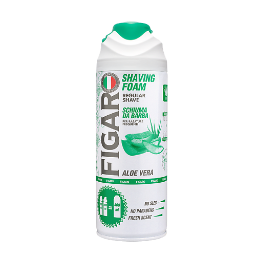 FIGARO Пена для бритья ALOE VERA 400