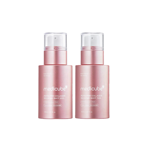MEDICUBE Набор антивозрастных сывороток PDRN Pink Collagen Exosome Duo