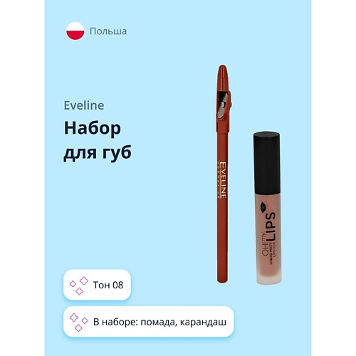 EVELINE Набор для губ OH MY LIPS