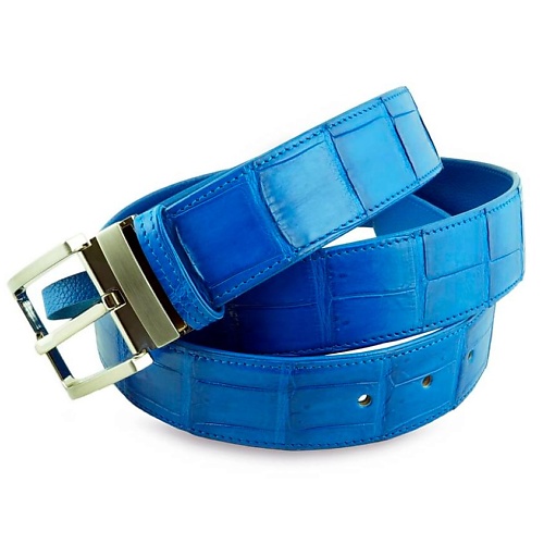 EXOTIC LEATHER GENUINE PREMIUM ACCESSORIES Эксклюзивный ремень из кожи с живота крокодила