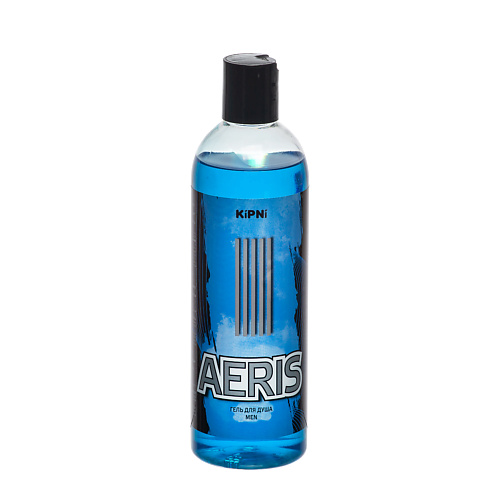 KIPNI Гель для душа (мужские ароматы) с крышкой диск-топ AERIS 375