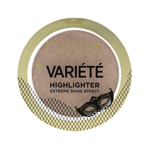 EVELINE Хайлайтер для лица прессованный VARIETE EXTREME SHINE EFFECT 27