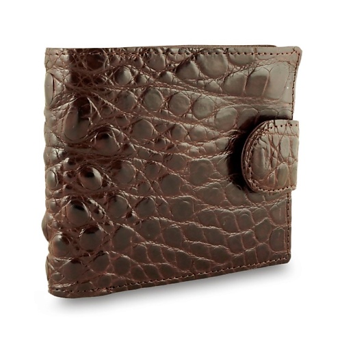 EXOTIC LEATHER GENUINE PREMIUM ACCESSORIES Мужской бумажник с загривком крокодила
