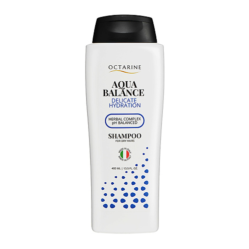 OCTARINE Увлажняющий шампунь для сухих волос Aqua Balance Delicate Hydration Shampoo 400