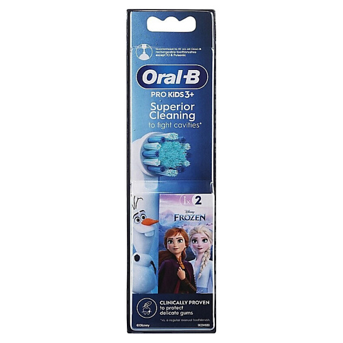 ORAL-B Насадки для детской зубной щетки Kids Frozen "Холодное сердце"