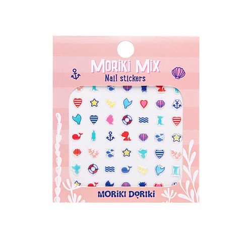 MORIKI DORIKI Наклейки на ногти Nail stickers MORIKI MIX