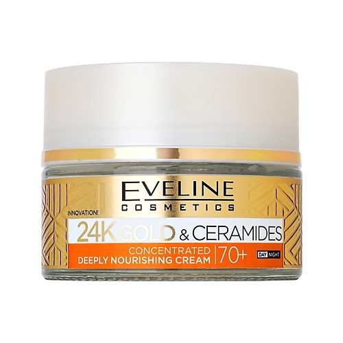 EVELINE Крем для лица 24K GOLD & CERAMIDY с керамидами 70+ 50