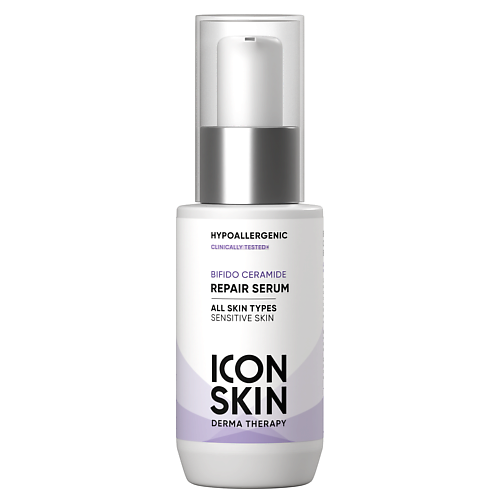 ICON SKIN Восстанавливающая сыворотка для лица Bifido Ceramide с комплексом церамидов и пребиотиков 30