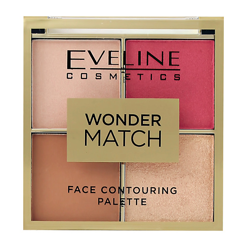 EVELINE Палетка для контуринга WONDER MATCH (бронзер