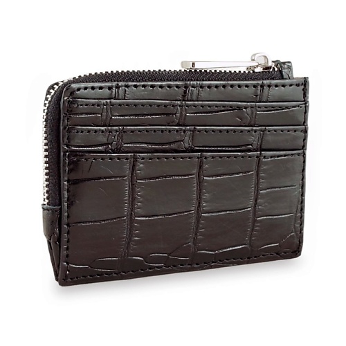 EXOTIC LEATHER GENUINE PREMIUM ACCESSORIES Модный картхолдер из крокодиловой кожи