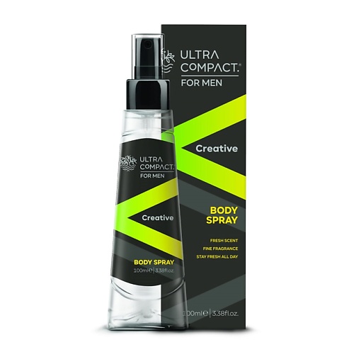 ULTRA COMPACT Парфюмированный спрей для тела для мужчин Креэтив 100