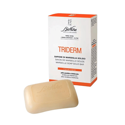 BIONIKE Твердое кусковое мыло для чувствительной кожи Triderm