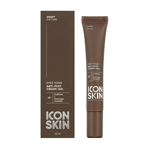ICON SKIN Крем-гель для кожи вокруг глаз EYES YOGA от отеков с кофеином и противоотечным пептидом 20