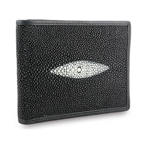 EXOTIC LEATHER GENUINE PREMIUM ACCESSORIES Солидный мужской бумажник из кожи морского ската