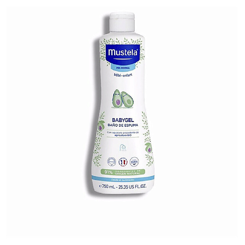 MUSTELA Пена для ванны и душа BABY-CHILD foam bath gel 750