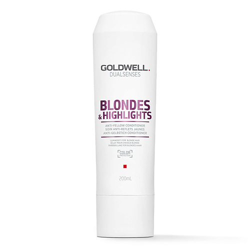 GOLDWELL Кондиционер для осветленных и мелированных волос Dualsenses Blondes & Highlights Anti-Yellow Conditioner 200