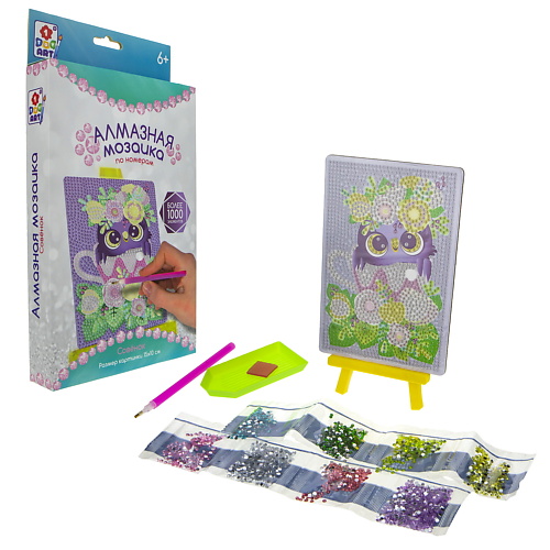 1TOY Алмазная мозаика Совёнок
