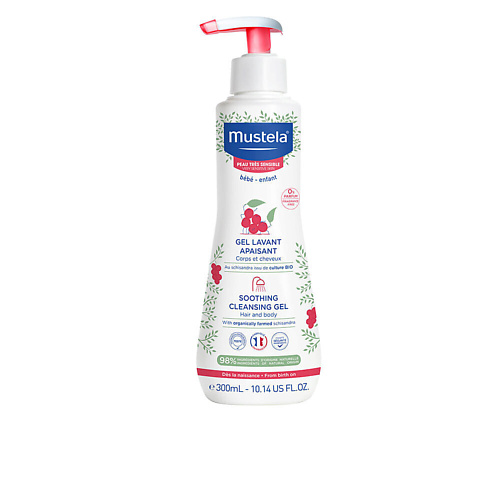 MUSTELA Гель-шампунь для тела и волос Soothing Cleansing Gel