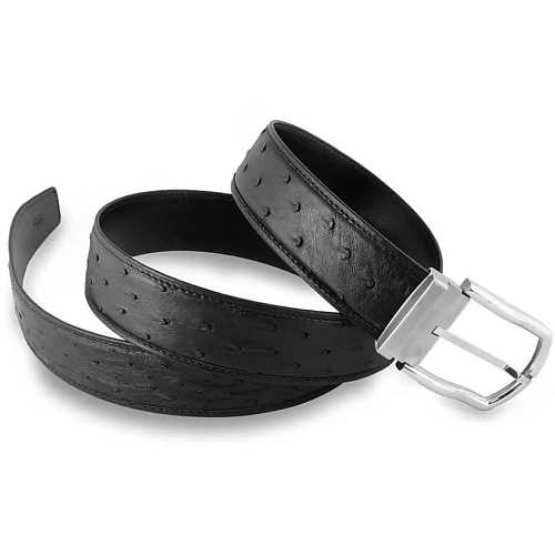 EXOTIC LEATHER GENUINE PREMIUM ACCESSORIES Уникальный мужской ремень из натуральной кожи страуса
