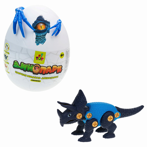 1TOY Динопарк Гигантское яйцо с динозавром