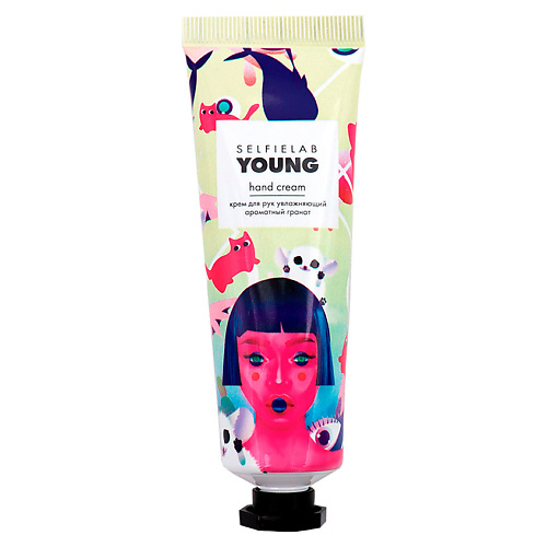 SELFIELAB Крем для рук YOUNG Ароматный гранат (увлажняющий) 50