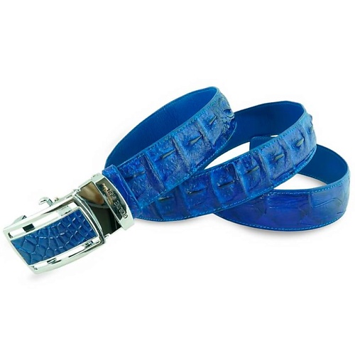 EXOTIC LEATHER GENUINE PREMIUM ACCESSORIES Мужской ремень из натуральной кожи крокодила