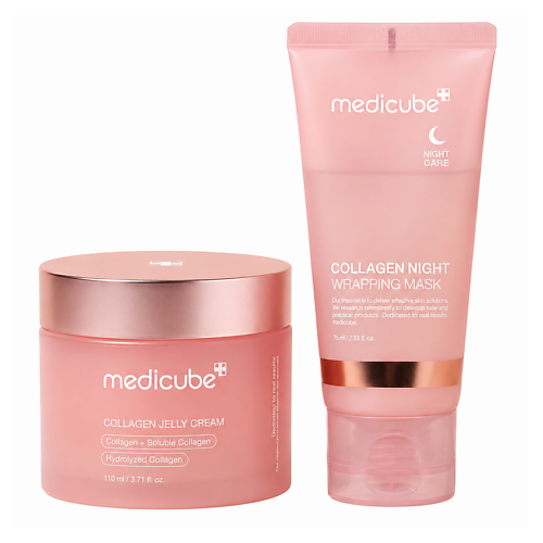MEDICUBE Набор для упругости и сияния кожи Day & Night Collagen Duo