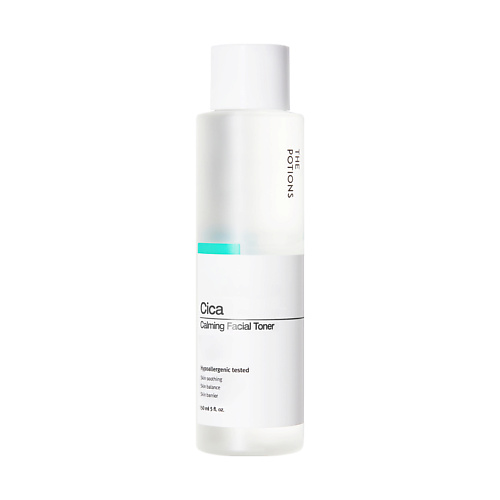 THE POTIONS Тоник для лица успокаивающий с экстрактом центеллы азиатской Cica Calming Facial Toner 150