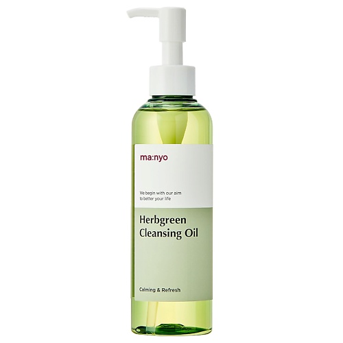 MA:NYO Гидрофильное масло для глубокого очищения кожи Herb Green Cleansing Oil 200