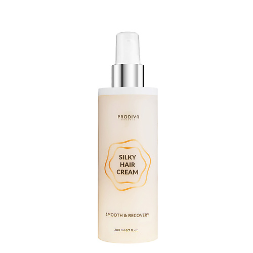 PRODIVA Крем для гладкости и восстановления сухих и поврежденных волос Silky Hair Cream 200