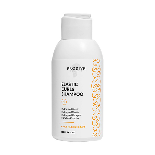 PRODIVA Шампунь для кудрявых и вьющихся волос ELASTIC CURLS 100