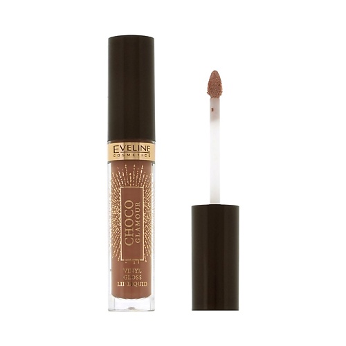 EVELINE Помада для губ CHOCO GLAMOUR виниловая жидкая