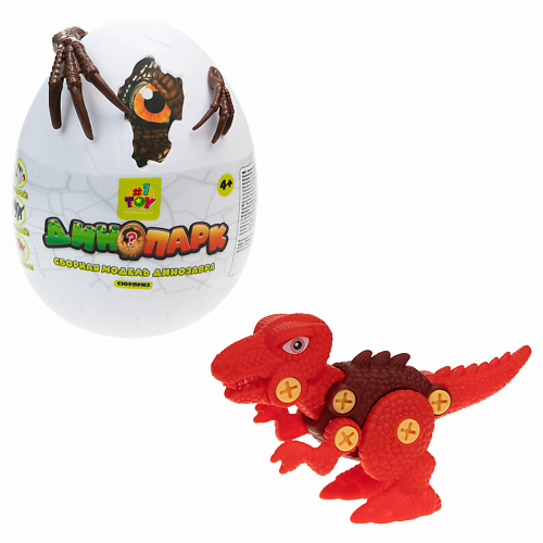 1TOY Динопарк Гигантское яйцо с динозавром