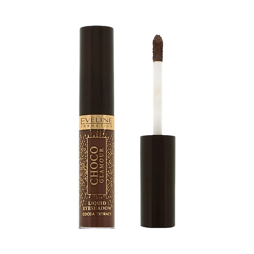 EVELINE Тени для век CHOCO GLAMOUR матовые жидкие