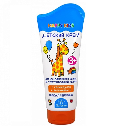 FLORESAN Крем детский гипоаллергенный 3+ HAPPY KIDS